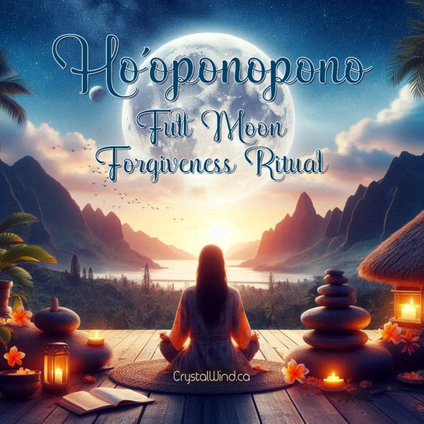 Ho'oponopono Forgiveness Ritual - A Full Moon Meditation