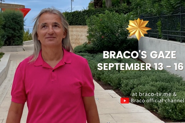 Braco's Gaze Online: September 13 - 16, 2021 Braco's Gaze Online: September 13 - 16, 2021
