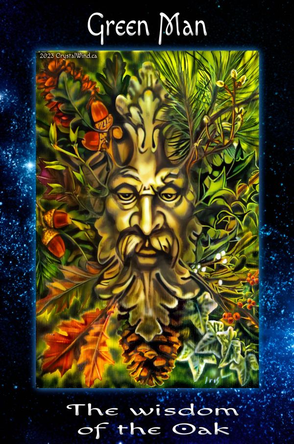 Green Man - The Crystal Wind Oracle