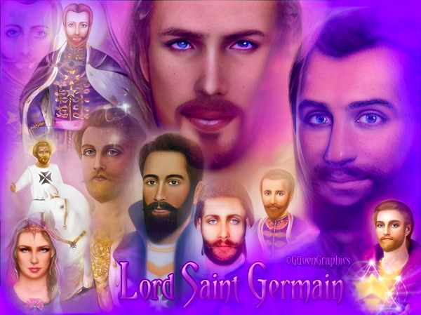Saint Germain, crystal wind, ascended master
