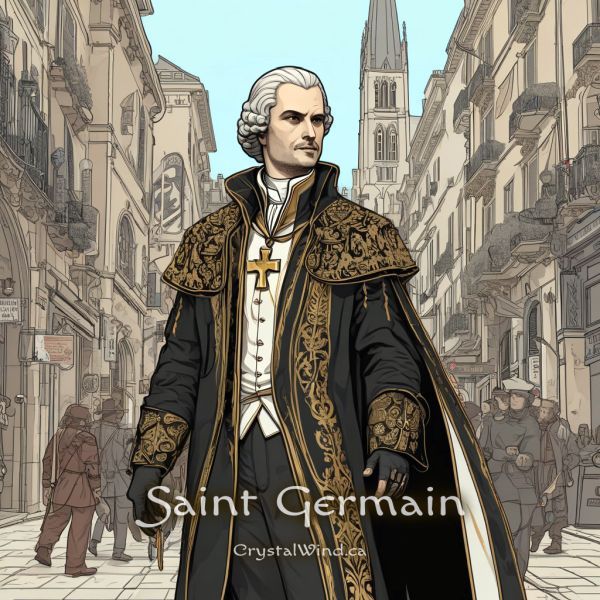 Saint Germain: The  Magic Violet Ball of Light