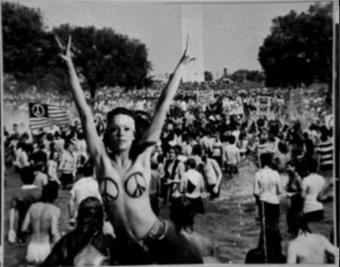 Get ready for the love revolution! Full moon in Sagittarius 20th June woodstock-love
