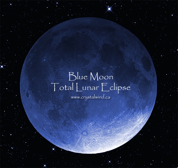 lunar eclipse blue moon