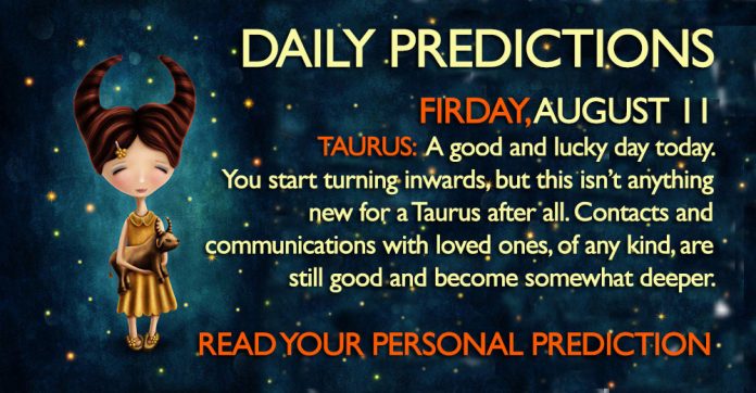 Daily Predictions for Friday, 11 August 2017 aug111 696x362