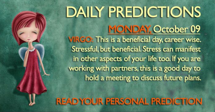 Daily Predictions for Monday, 9 October 2017 oct09