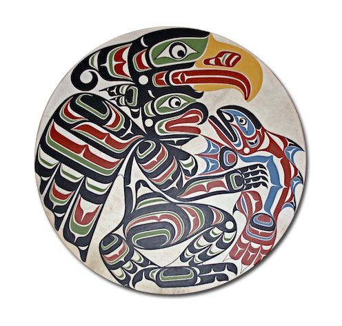 Native American Thunderbird Drum native-thunderbird-drum