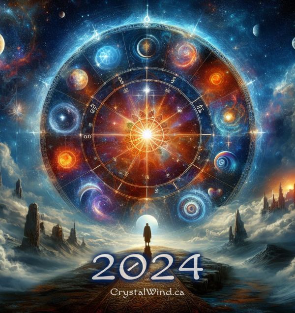 2024 A Year of Cosmic Shifts and Destiny's Wheel Forecasts and