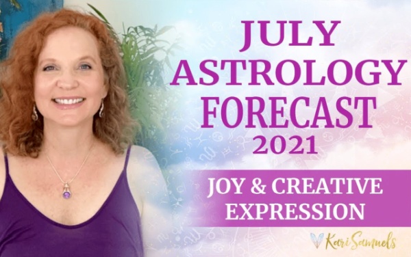 July 2021 Astrology Forecast: Joy & Creative Expression
