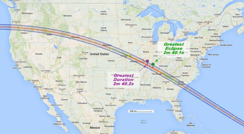 new moon solar eclipse august 2017 path solar eclipse august 2017 map
