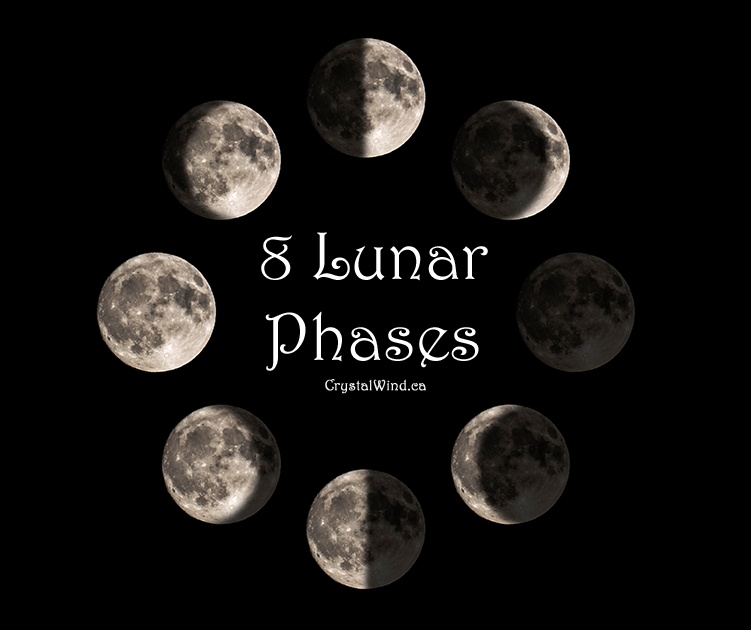 eight lunar phases