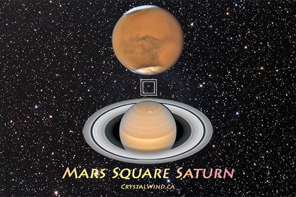 August 2022 Astrology Transit Storm Zones: Mars Squares Saturn