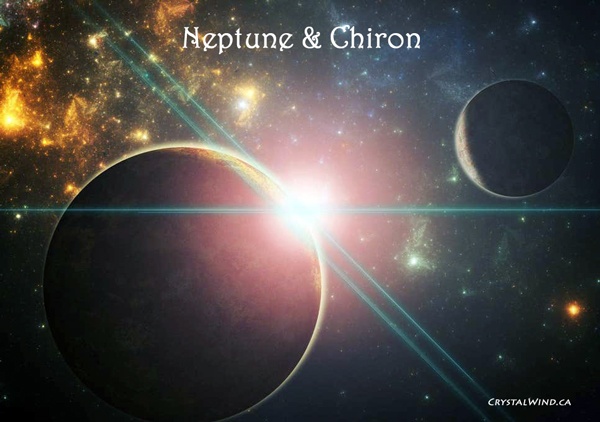 Neptune and Chiron in 2022