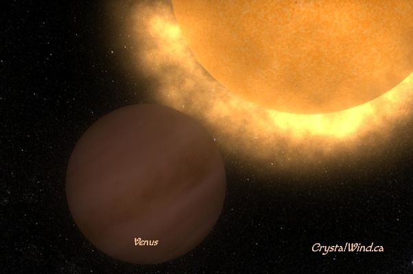 A Superior Conjunction of Venus and the Sun at 30 Libra is About To Happen