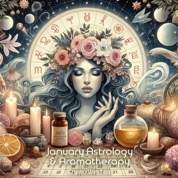 January 2024 Astrology & Aromatherapy