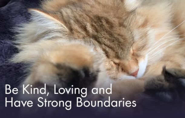 Be Kind, Loving and Have Strong Boundaries Be Kind, Loving and Have Strong Boundaries