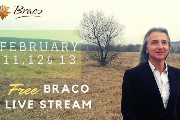 Free Live Streaming of Braco's Gaze on February 11, 12 & 13, 2020 Free Live Streaming of Braco's Gaze on February 11, 12 & 13, 2020