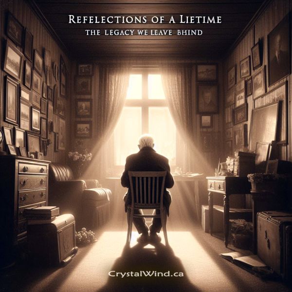 What We Leave Behind: Life Reflections & Legacy What We Leave Behind: Life Reflections & Legacy