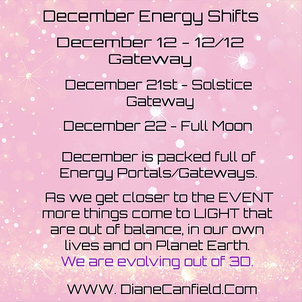 December Energy Shifts: Prepare To Hold More Light