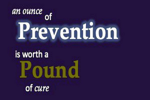 Prevention, Not Curing, Is Our Way Out To Disease