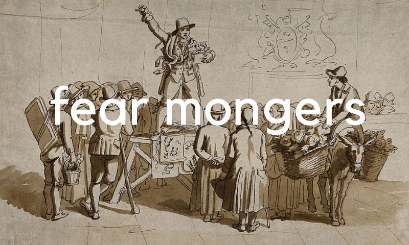 Fear Mongers Lost the War fearmonger