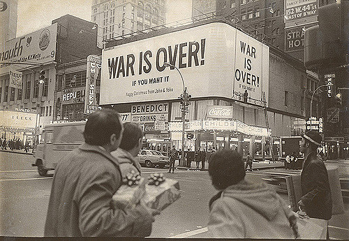 war is over