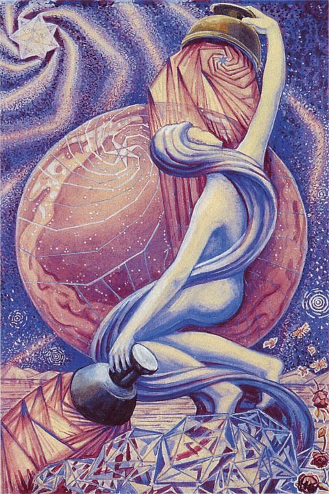 New Moon, Solar Eclipse ~ February 15th, 2018 ~ Love, Union and Commitment aquarius decks