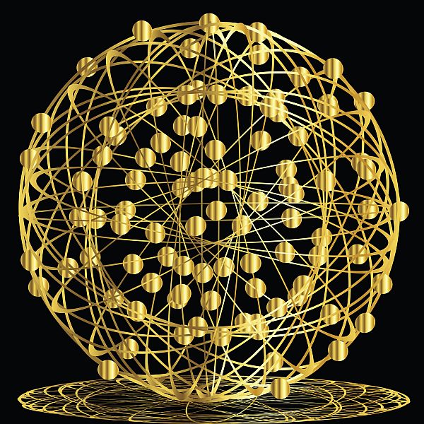 Spherical Consciousness gold black