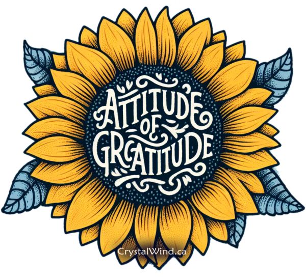 Attitude of Gratitude Attitude of Gratitude