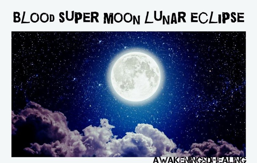 Blood Super Moon Lunar Eclipse 31.1.18 blood moon