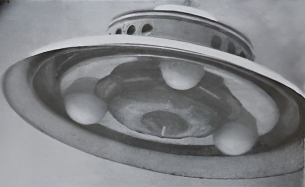 George Adamski UFO photo, California 1952