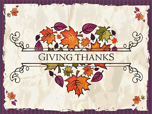 Giving Thanks