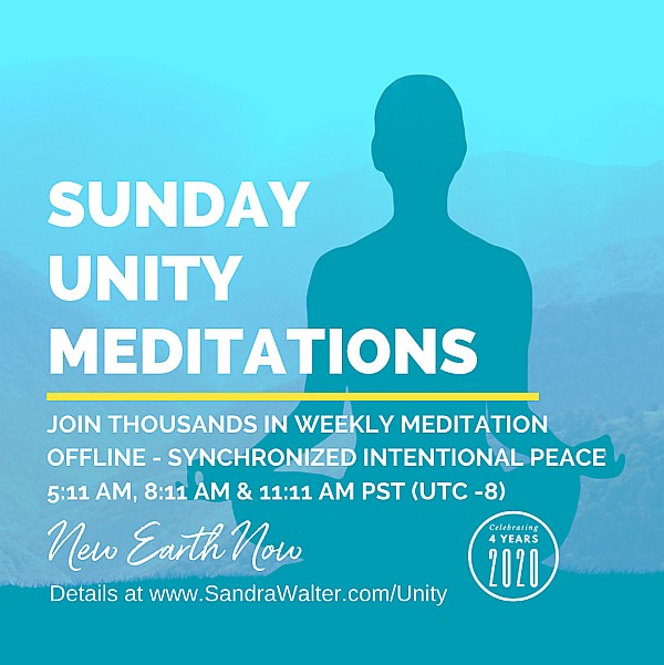 SUNday Unity Meditations - 4 years of Co-Creating Peace