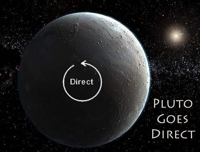 Power Surge! Pluto Turns DIRECT!