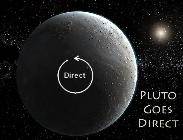 Pluto Stations Direct: Everything Changes Now