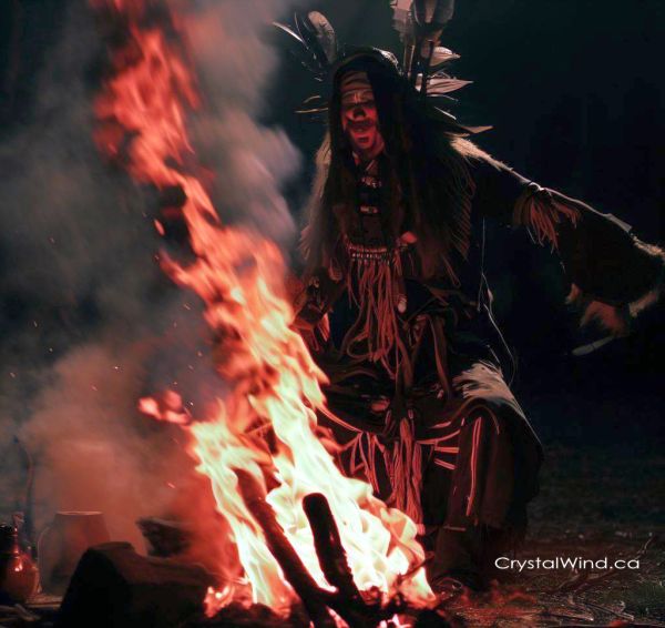 Light And The Shaman’s Fire Ceremony
