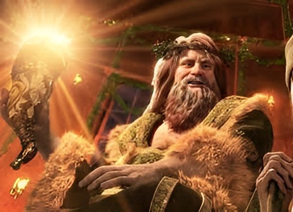 Green Man – A Knight with Father Christmas