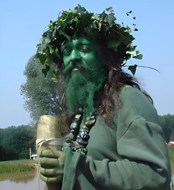Green Man – A Knight with Father Christmas