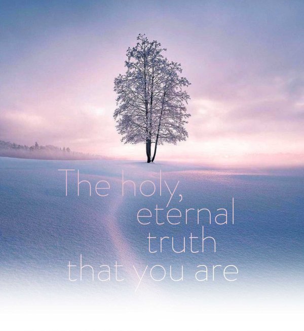 The Holy Eternal Truth That You Are