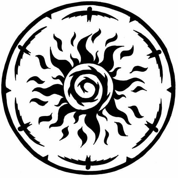 Black Sun Mandala