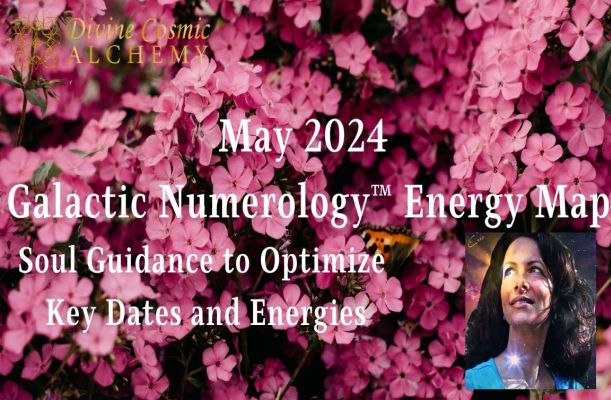 Galactic Numerology Energy Map May 2024