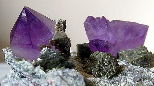 Amethyst in Matrix