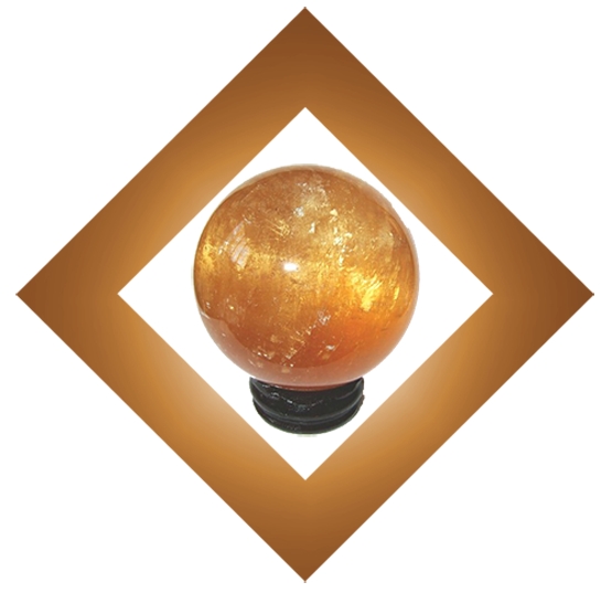 Orange Calcite calcitegem