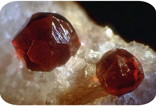 Almandine Garnets in Matrix almandine_garnet