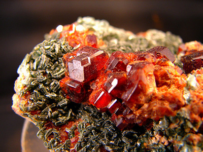 Orange Grossular Garnet grossular