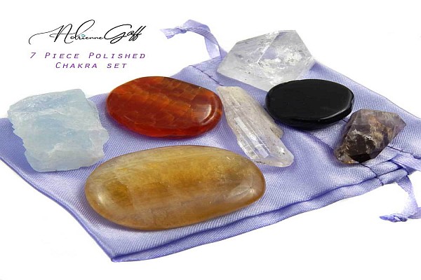 The Polished Chakra Set: adriennegoff chakra