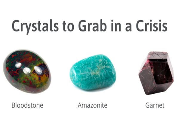 Crystals to Grab in a Crisis