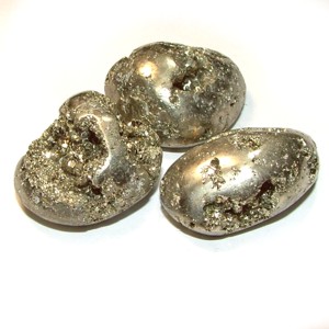 Tumbled Pyrite Tumbled Pyrite