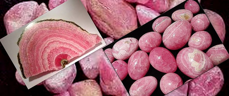 Tumbled Rhodochrosite