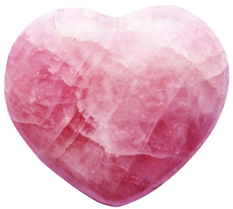 Rose Quartz Heart