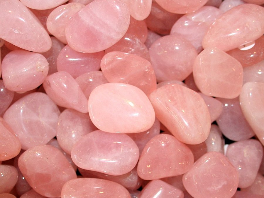 Rose Quartz Heart